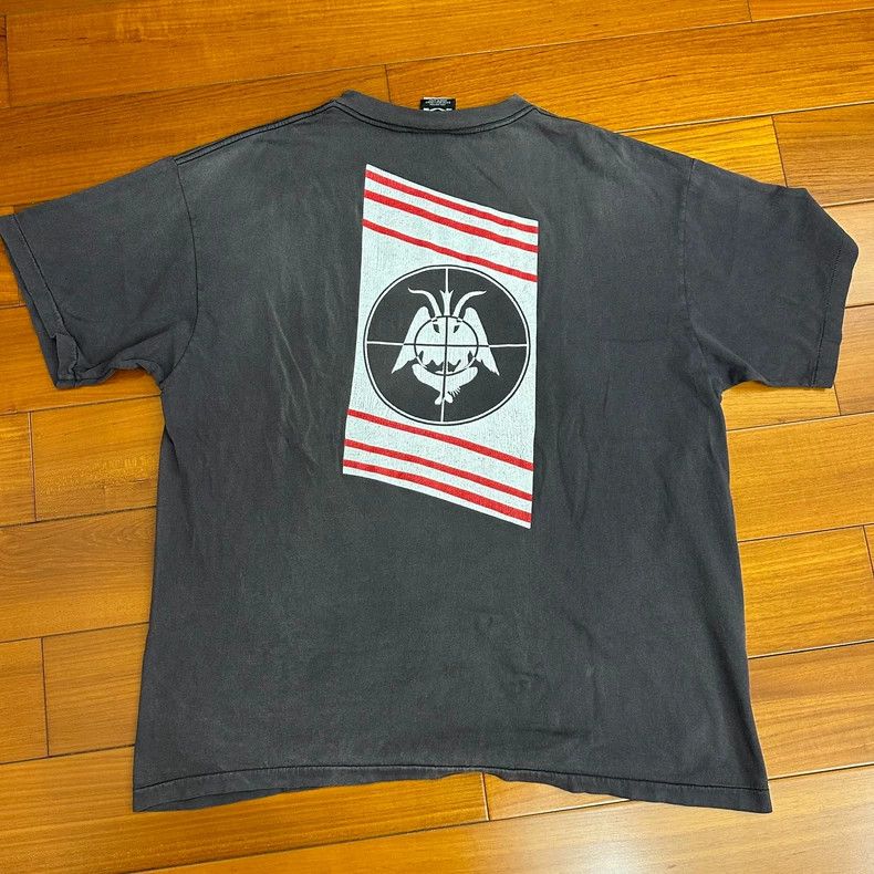Saint Michael Saint Michael Red letter printed short sleeved shirt Size US XXL / EU 58 / 5 - 2 Thumbnail