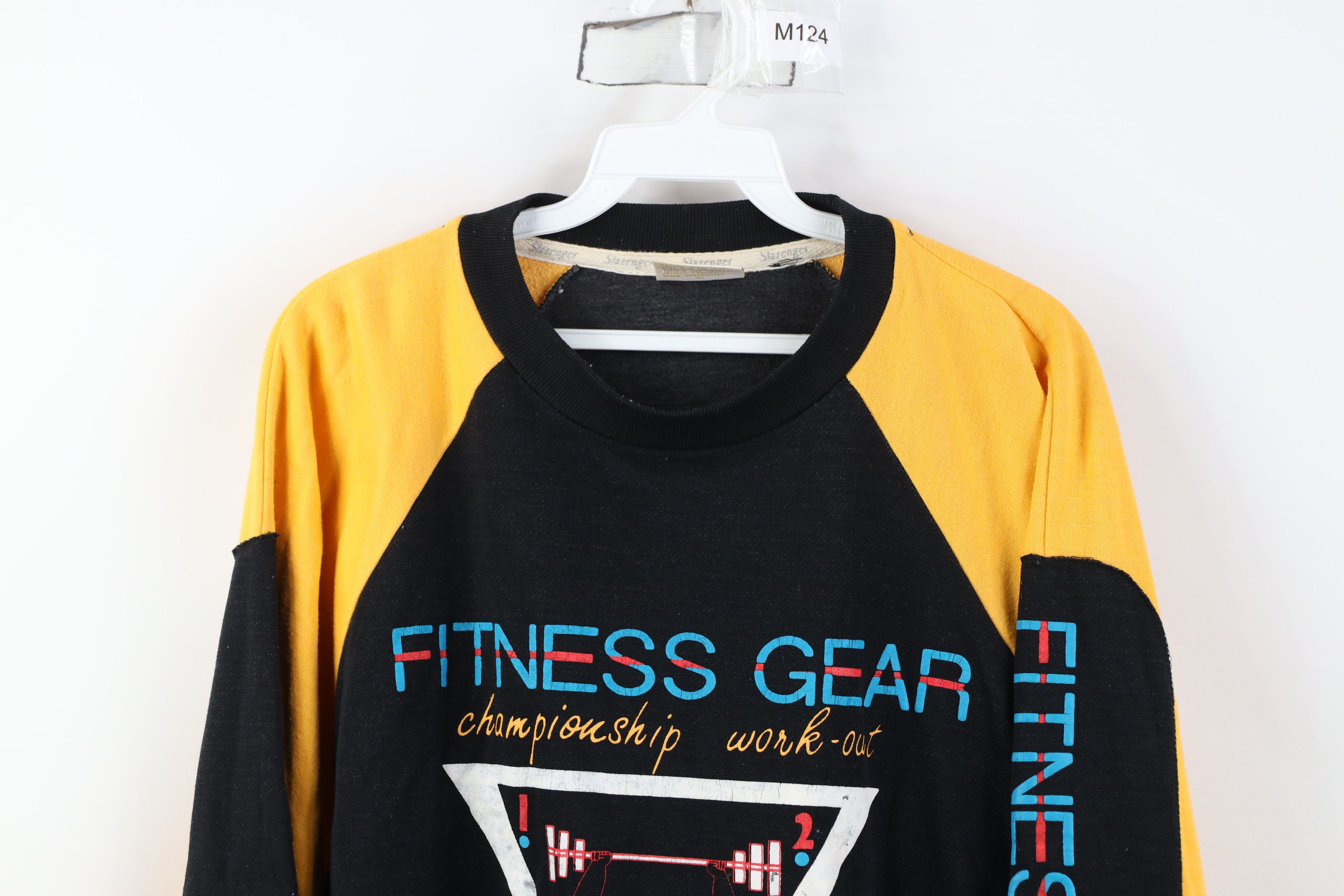 Vintage Vintage 80s 90s Slazenger Fitness Gear Raglan Sweatshirt Size US L / EU 52-54 / 3 - 2 Thumbnail