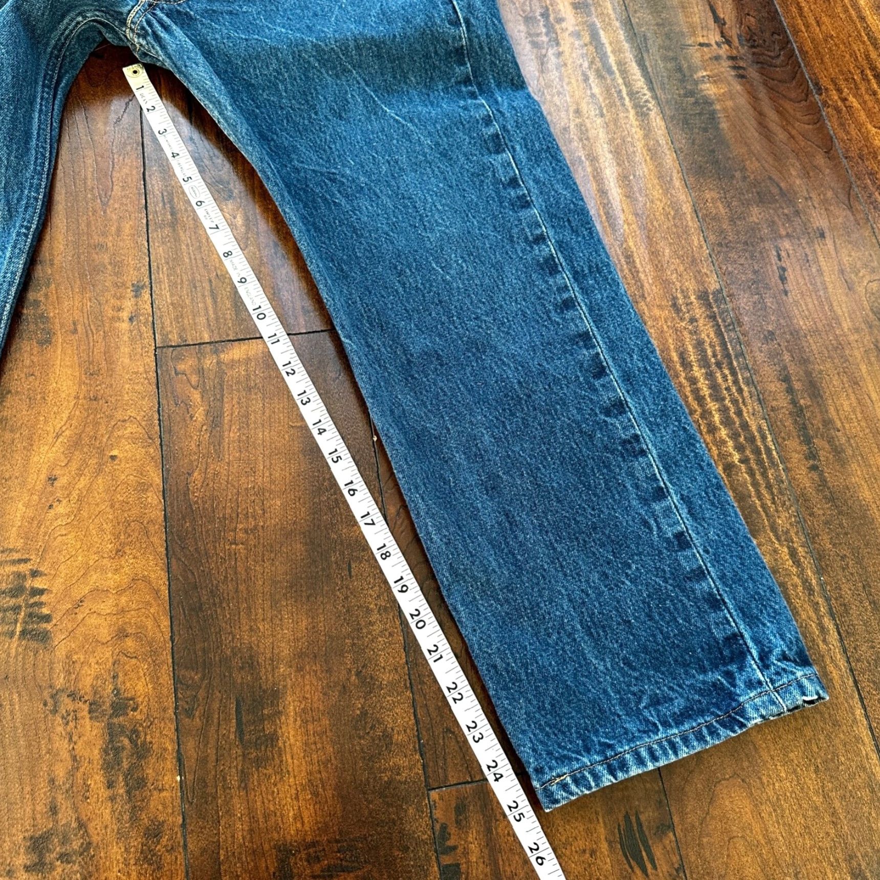 Levi's VINTAGE Levi's 501 XX Jeans Denim Straight 34x30 Button Fly 90s USA Men Size US 34 / EU 50 - 3 Thumbnail