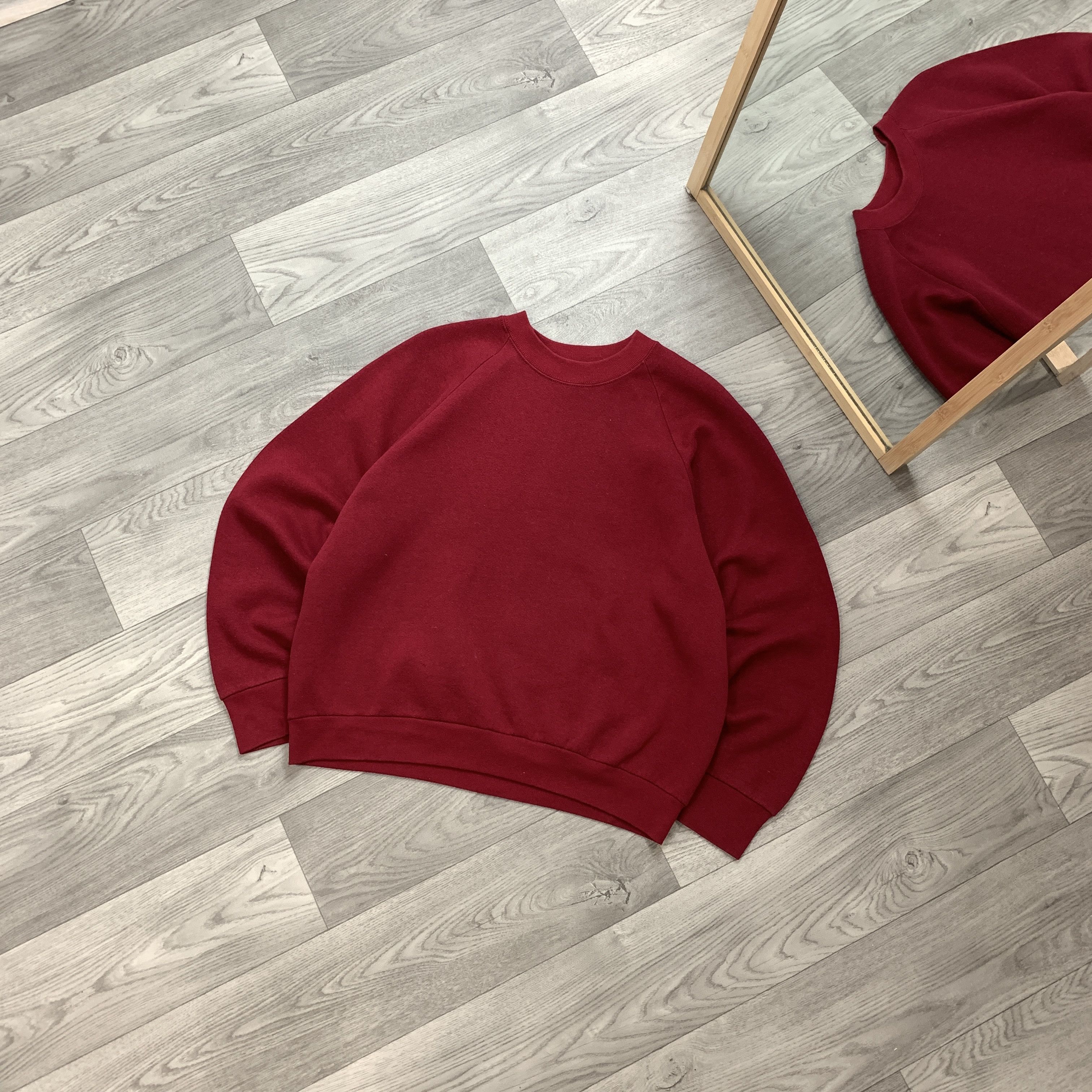 Fruit Of The Loom Vintage FOTL 80s Fruit Of The Loom Baggy Crewneck Sweatshirt Size US M / EU 48-50 / 2 - 3 Thumbnail