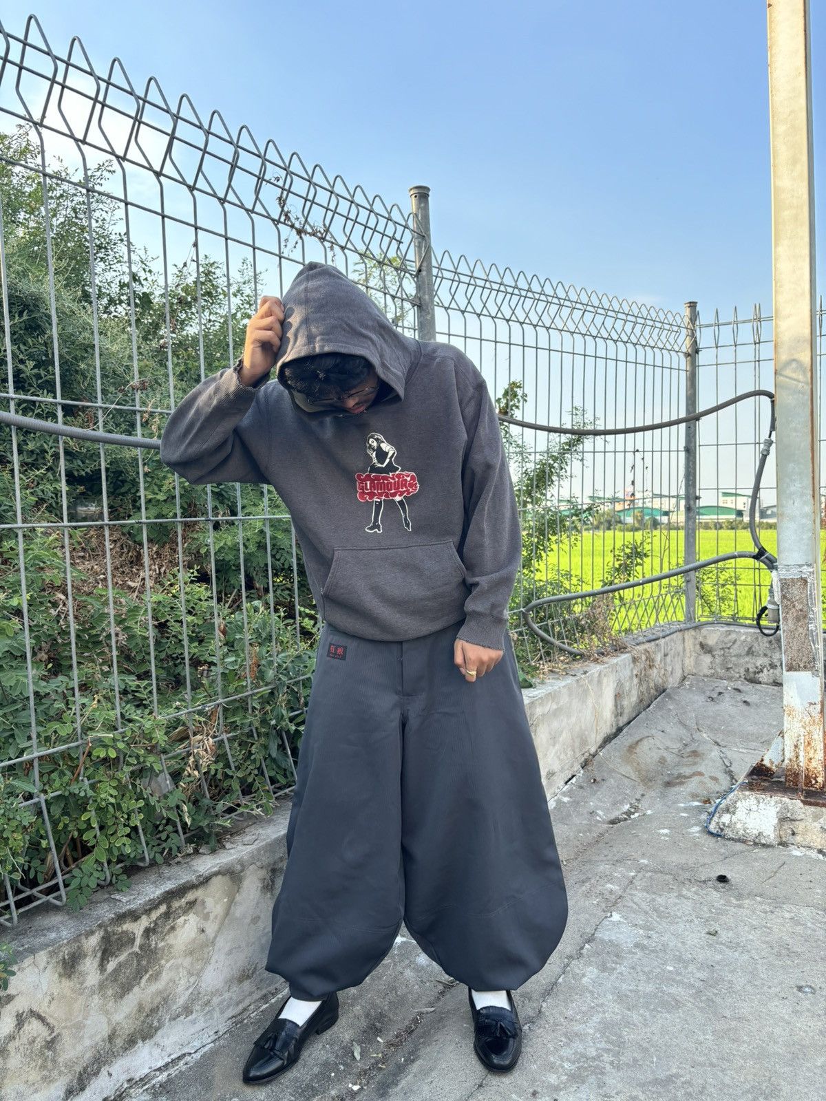 If Six Was Nine RED WOLF TOBI PANTS JAPANESE WORKWEAR Size US 37 - 10 Thumbnail