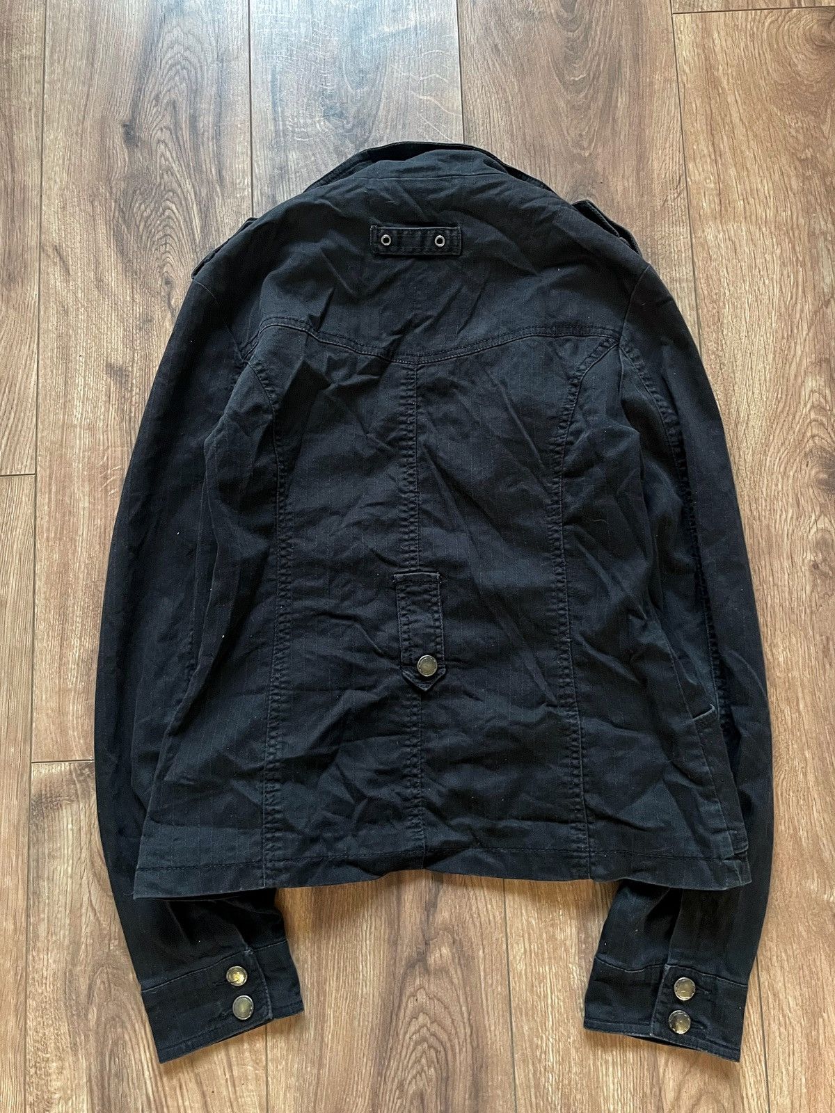 Other VINTAGE fishbone blazer jacket y2k grunge casual Size 46R - 2 Thumbnail