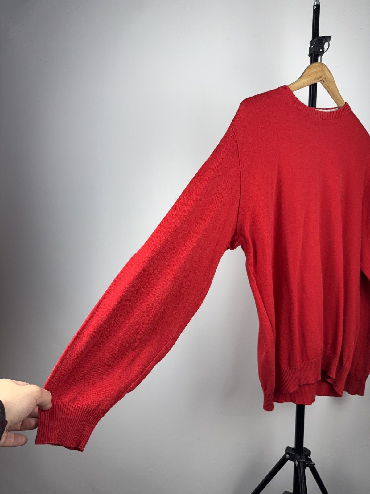 Paul & Shark × Vintage Paul & Shark Yachting Red Knit Sweater Logo Spellout Size L Size US L / EU 52-54 / 3 - 6 Thumbnail