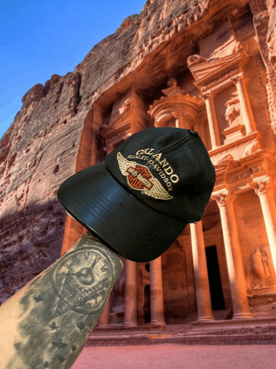 Harley Davidson Hats Vintage Harley Davidson Cap Y2K big logo streetwear Size ONE SIZE - 1 Thumbnail