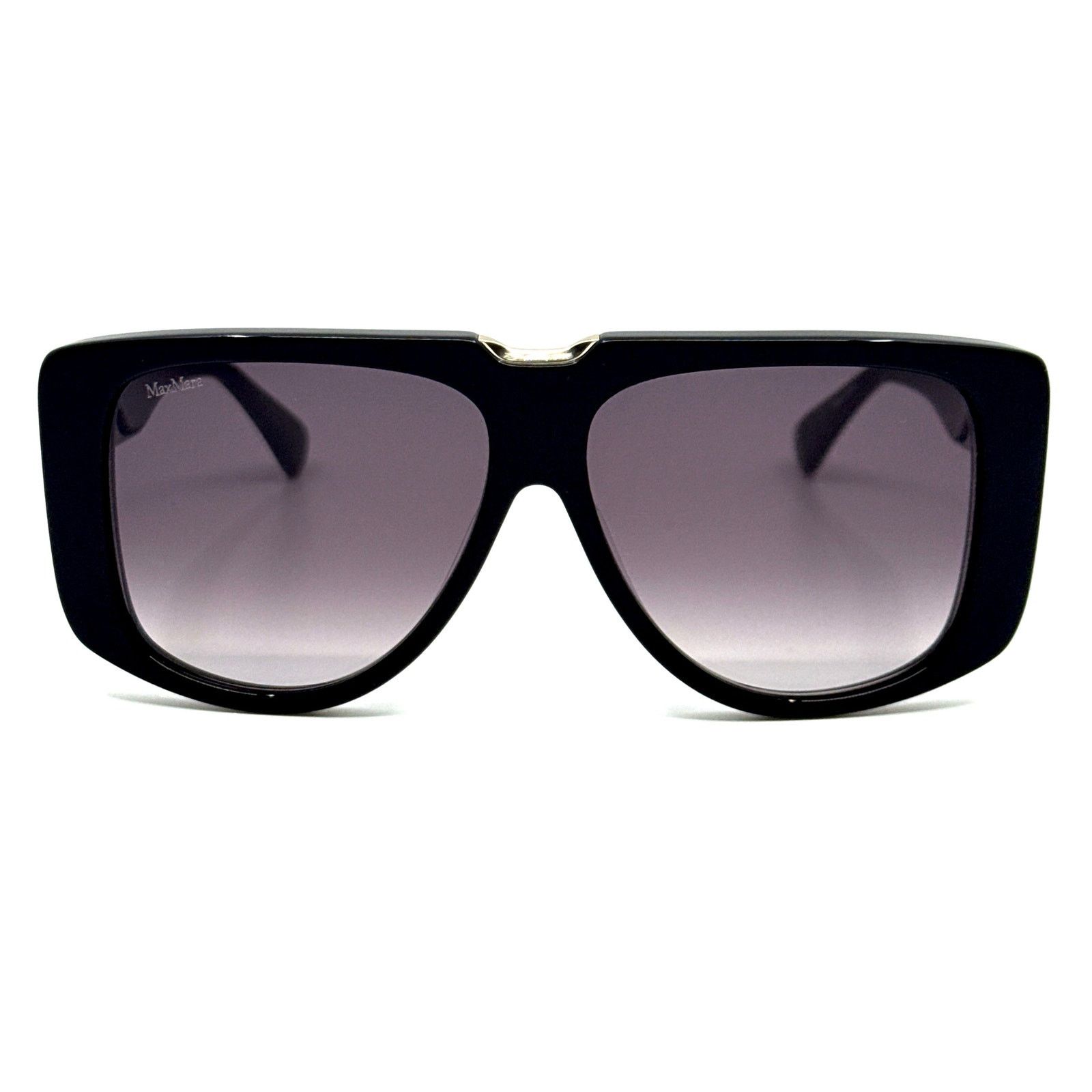 New MAXMARA Sunglasses Spark1 MM0075 01B Authentic