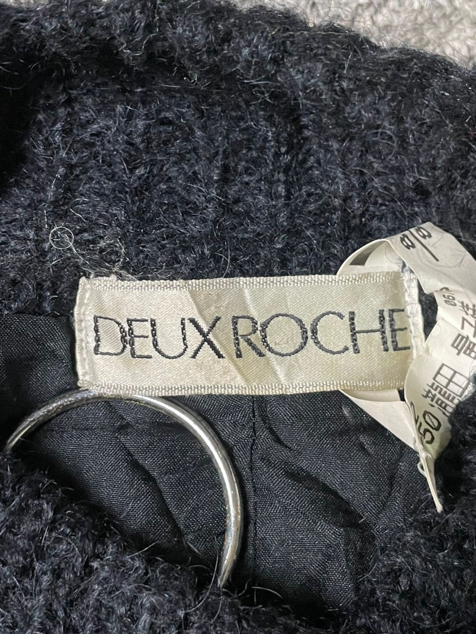 Designer × Vintage Vintage Deux Roche Knit Cardigan (2) Size US S / EU 44-46 / 1 - 7 Thumbnail