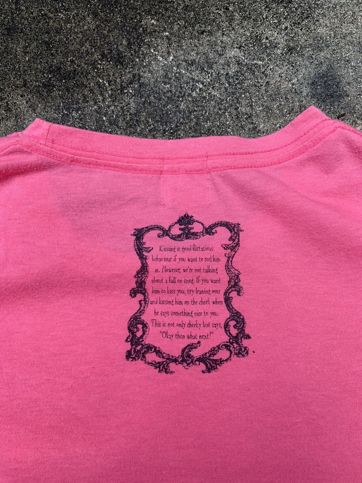 Japanese Brand Vintage Chesty Killer Japan Girl Gun Top Tee Pink Size S / US 4 / IT 40 - 7 Thumbnail
