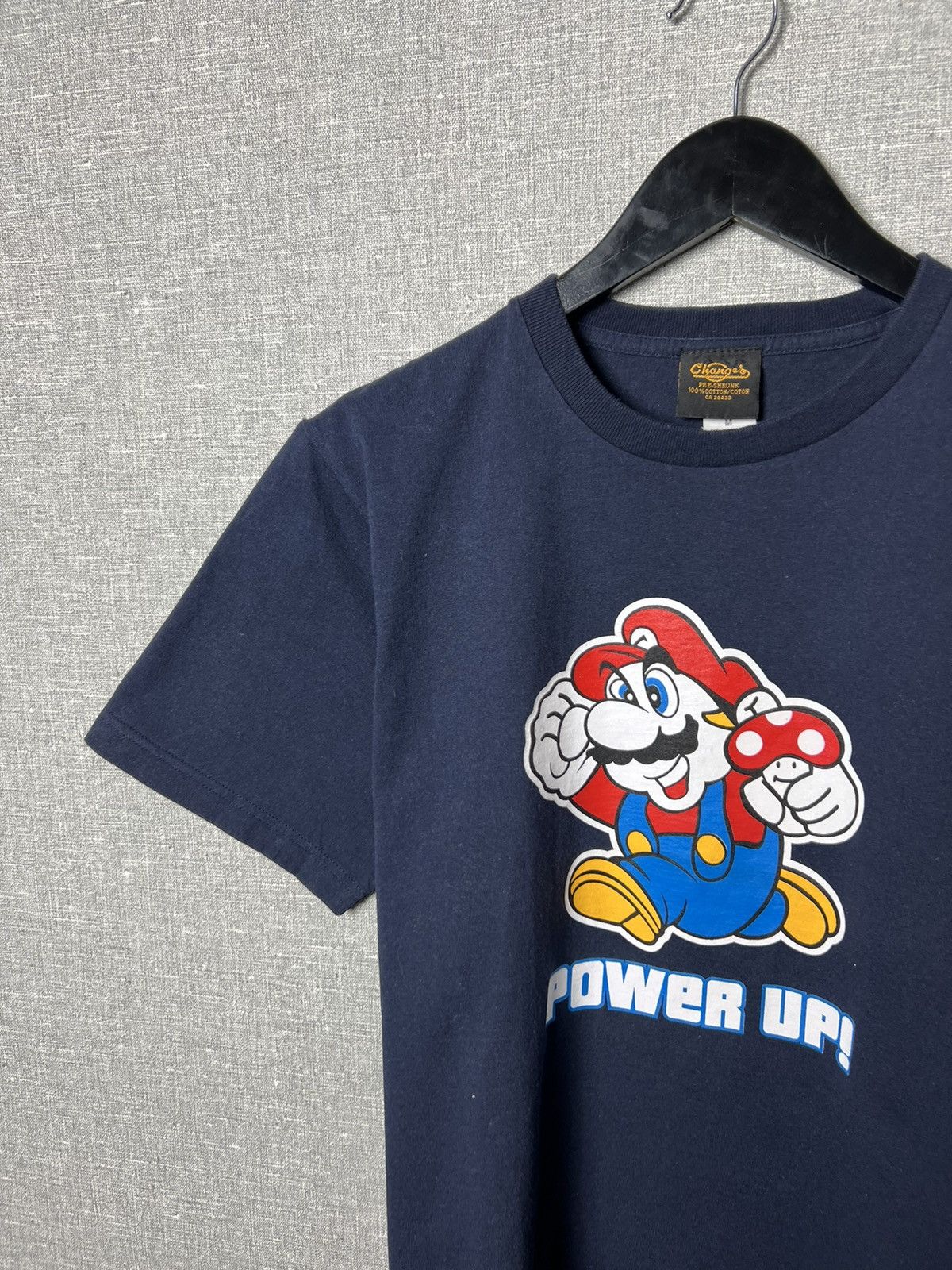 Nintendo Vintage Super Mario Bros “POWER UP!” Changes T-Shirt Size US M / EU 48-50 / 2 - 2 Thumbnail