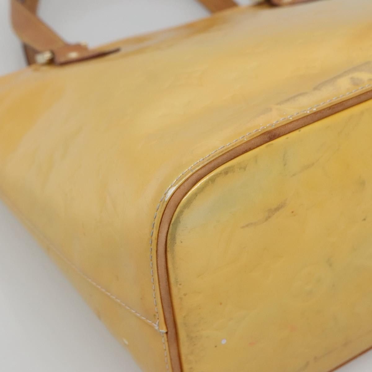 Louis Vuitton LOUIS VUITTON Monogram Vernis Houston Hand Bag Gris M91053 Size ONE SIZE - 14 Thumbnail