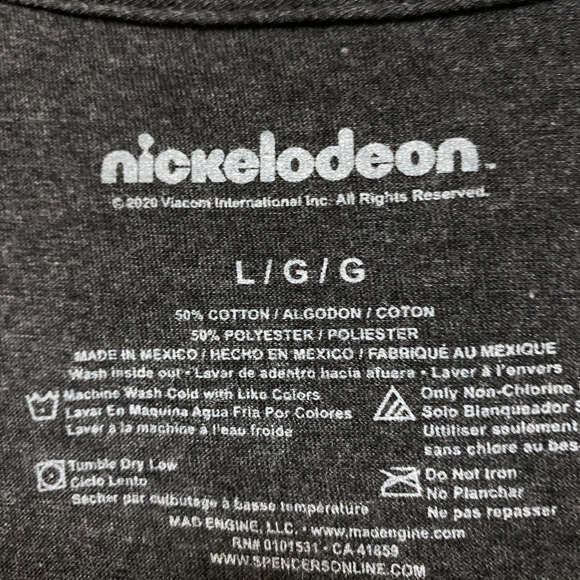 Nickelodeon Made in the 90s Nickelodeon Full Roster of Nicktoons Tee L Size US L / EU 52-54 / 3 - 4 Thumbnail