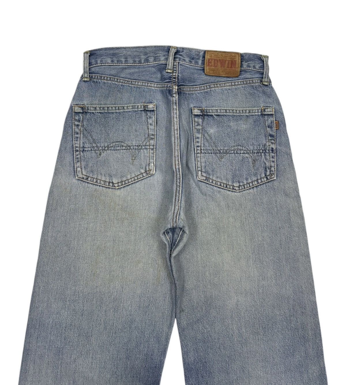 If Six Was Nine EDWIN 505 SELVEDGE JORTS DENIM JEANS Size US 28 / EU 44 - 6 Thumbnail