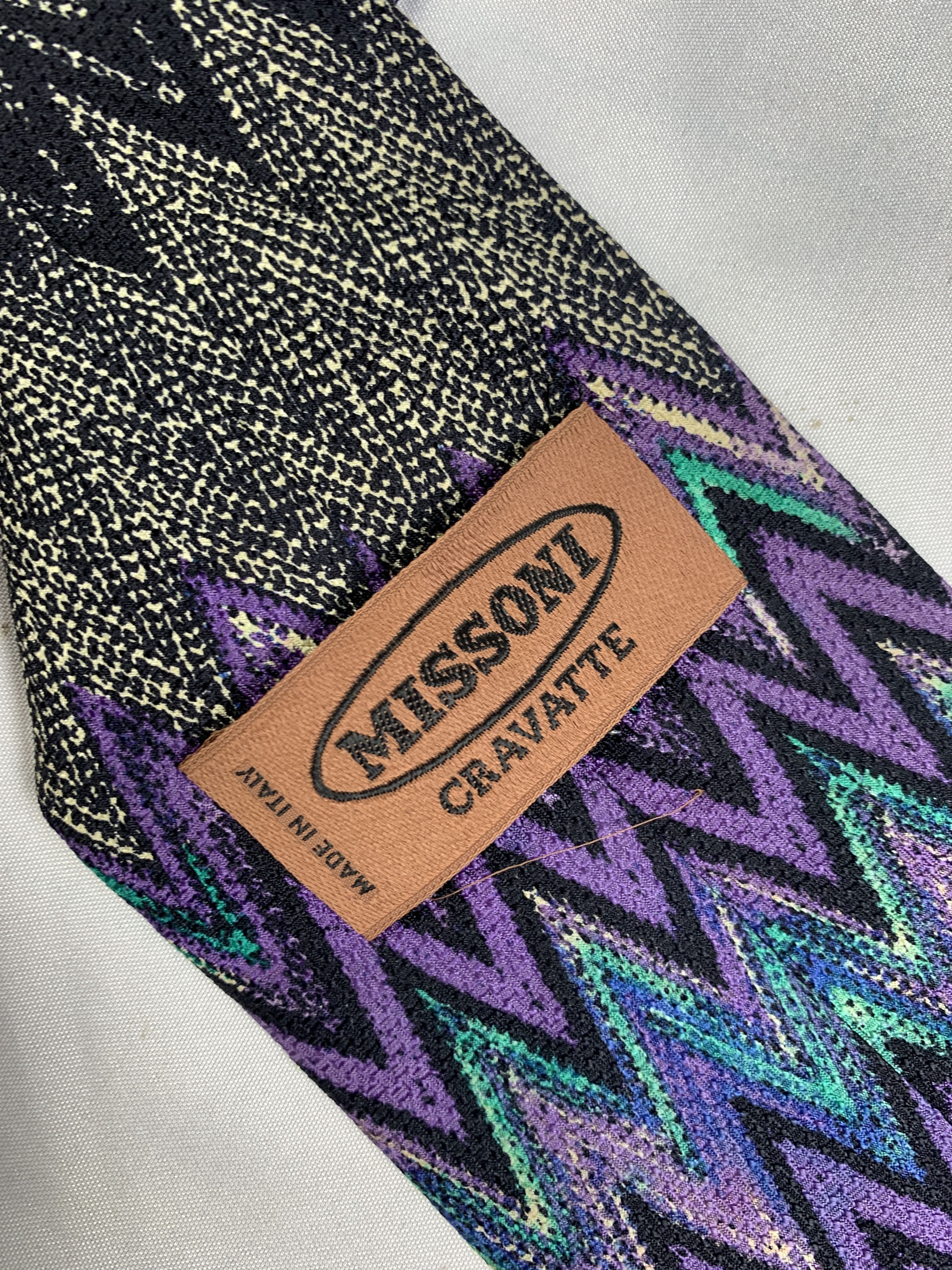 Missoni 2000s Missoni Zig-zag Multicolor Tie (OSFA) Size ONE SIZE - 6 Thumbnail