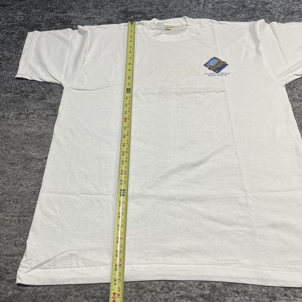 Vintage Vintage 90s Blue Moon Beer Moon Me Funny Beer Party T Shirt Size US XL / EU 56 / 4 - 10 Thumbnail