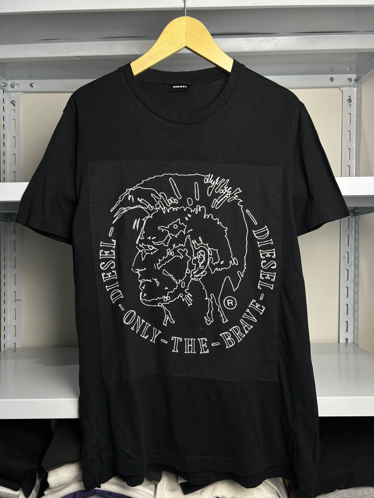 Diesel Diesel Punk Logo Y2k style Size US L / EU 52-54 / 3 - 1 Thumbnail