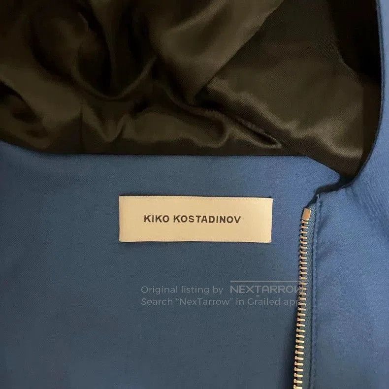 Kiko Kostadinov Blue and Green Hooded Jacket. Size US L / EU 52-54 / 3 - 2 Thumbnail