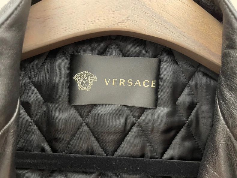 Versace Versace Motorcycle leather coat Size US S / EU 44-46 / 1 - 3 Thumbnail