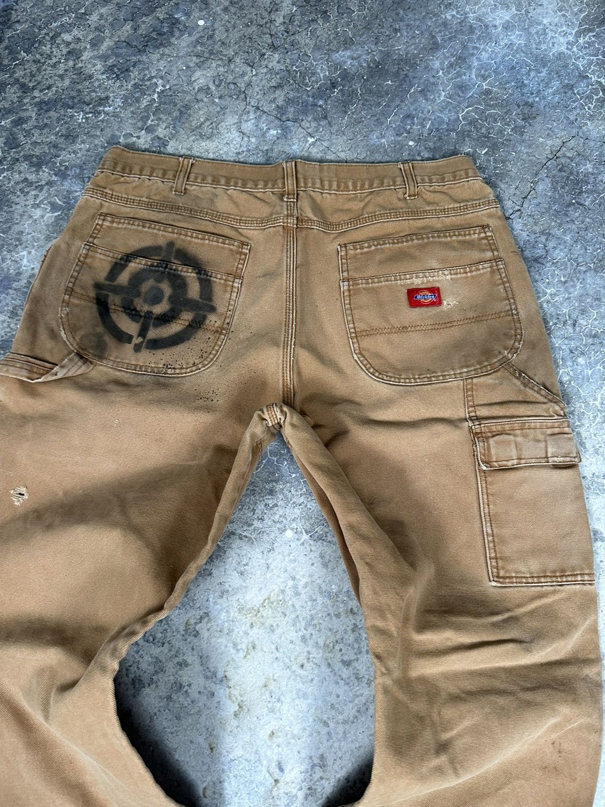 Dickies × Vintage Vintage Thrashed Dickies Double Knees Size US 34 / EU 50 - 2 Thumbnail