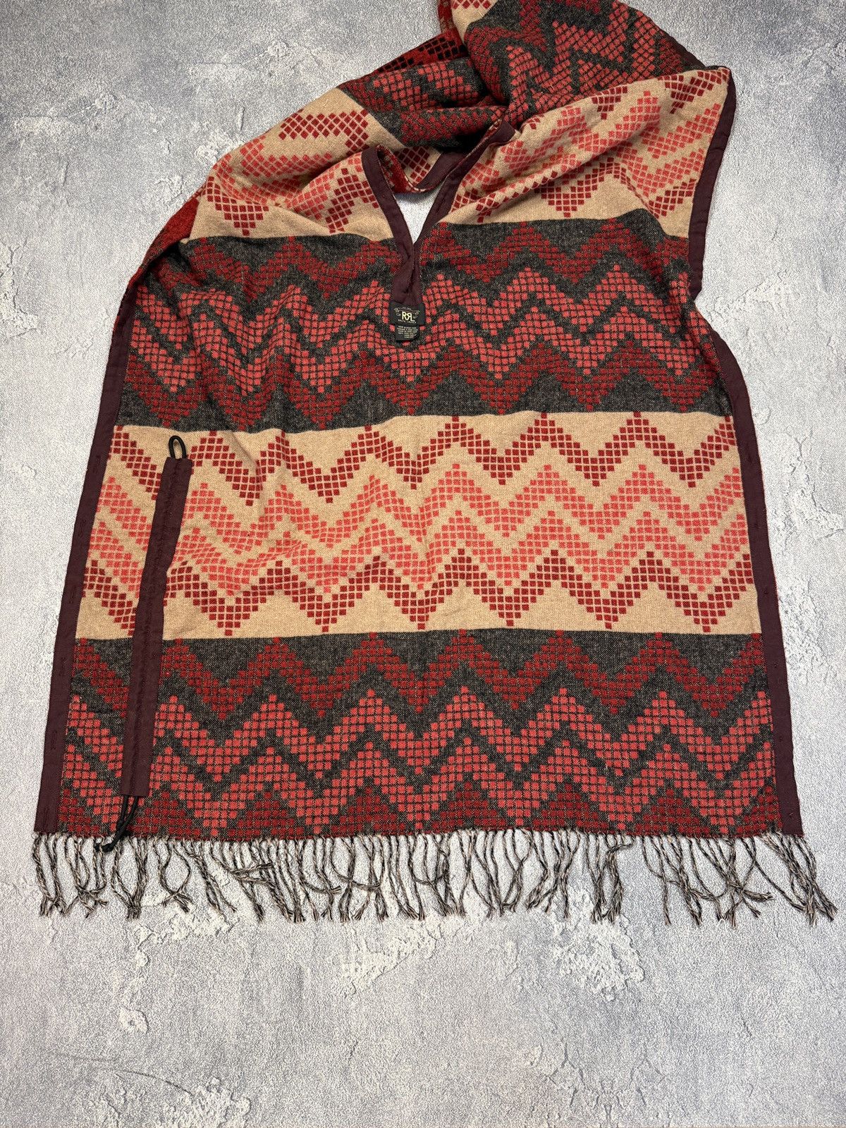 RRL Ralph Lauren RRL Ralph Lauren Poncho Western VERY RARE Size ONE SIZE - 2 Thumbnail