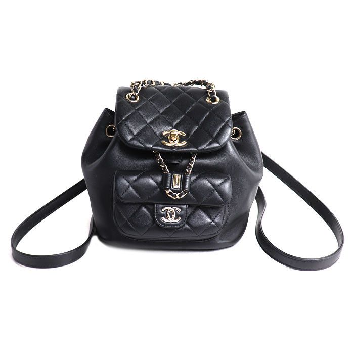 Chanel Chanel Chanel Matelasse Lambskin Backpack Leather Backpack AS2908B09750 DUTY FREE for USA Size ONE SIZE - 1 Thumbnail