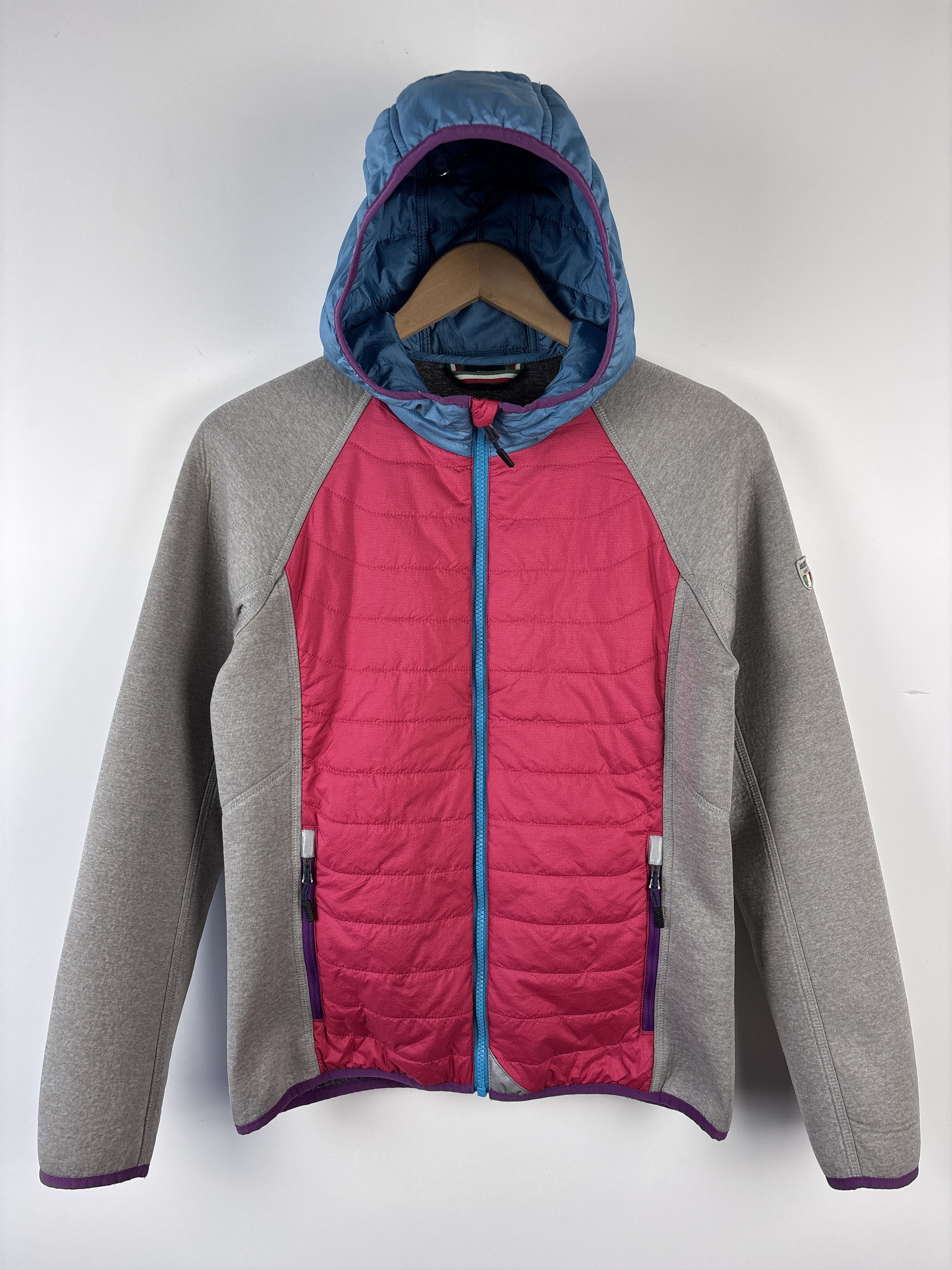 Other Womens Dolomite Softshell Hooded Zip Jacket Gray Pink Size M Size M / US 6-8 / IT 42-44 - 1 Thumbnail
