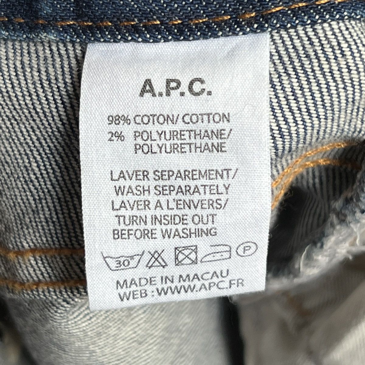 A.P.C. A.P.C. Denim Skirt 36 Size 25" / US 0 / IT 36 - 5 Thumbnail