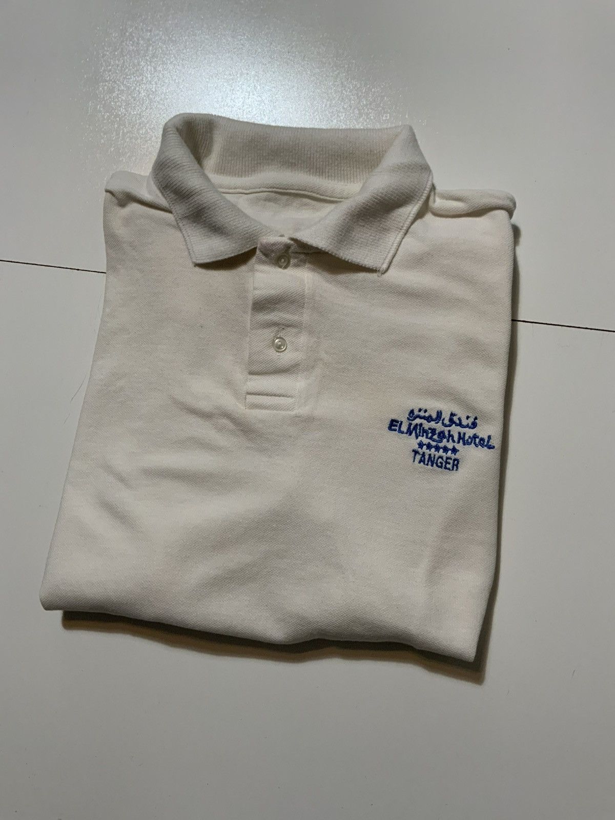 Vintage Vintage El Minzah Hotel Tanger Morocco Souvenir Polo Shirt Size US M / EU 48-50 / 2 - 3 Thumbnail