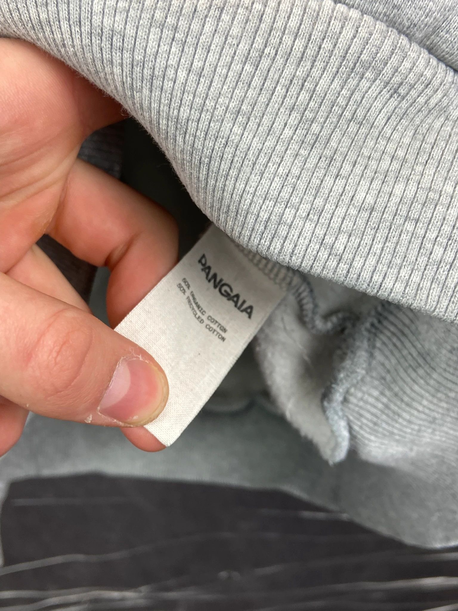 Pangaia Pangaia Women Hoodie Grey Kangaroo Pocket Size M / US 6-8 / IT 42-44 - 5 Thumbnail