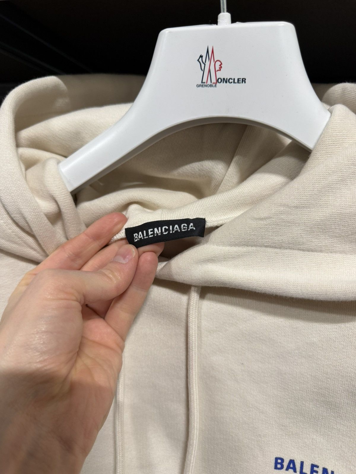 Balenciaga Balenciaga Logo Hoodie NEW 1250$ Size US L / EU 52-54 / 3 - 4 Thumbnail