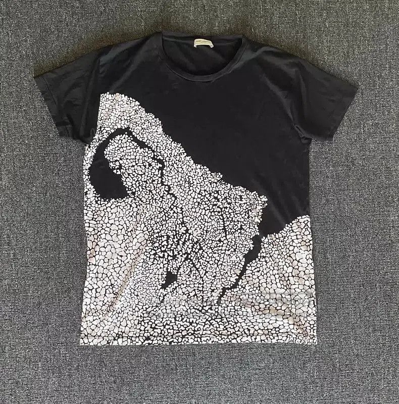 Yves Saint Laurent Saint Laurent Short Sleeve Graphic T. Size US S / EU 44-46 / 1 - 1 Thumbnail