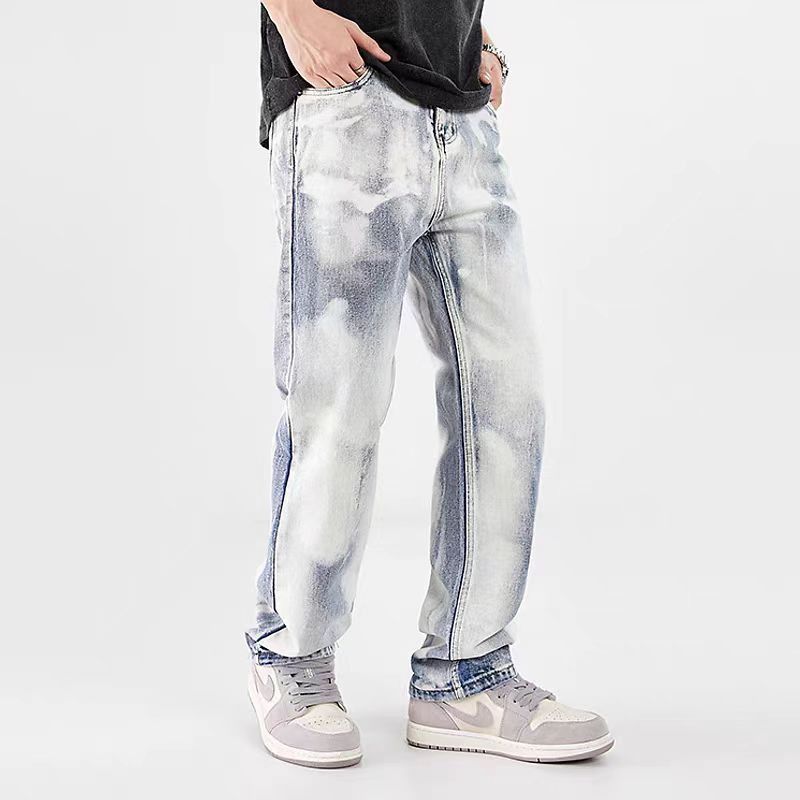 Jean Street-style distressed and faded jeans Size US 30 / EU 46 - 2 Thumbnail