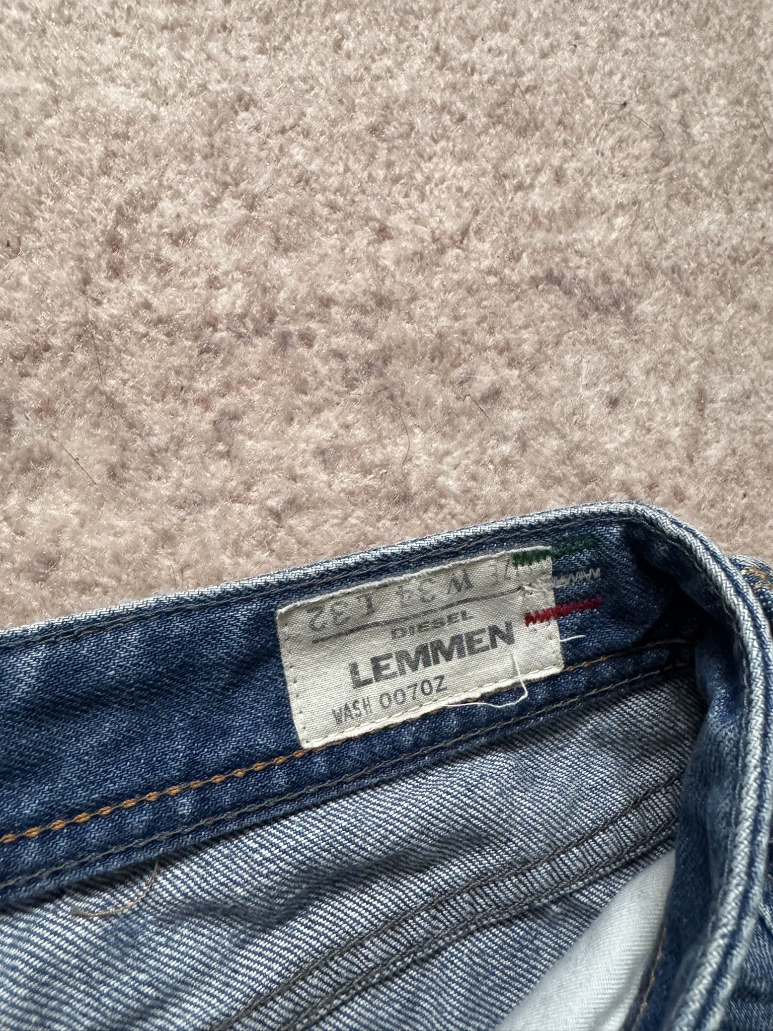 Diesel Diesel Lemmen vintage denim pants swag flared jeans trashed Size US 34 / EU 50 - 5 Thumbnail