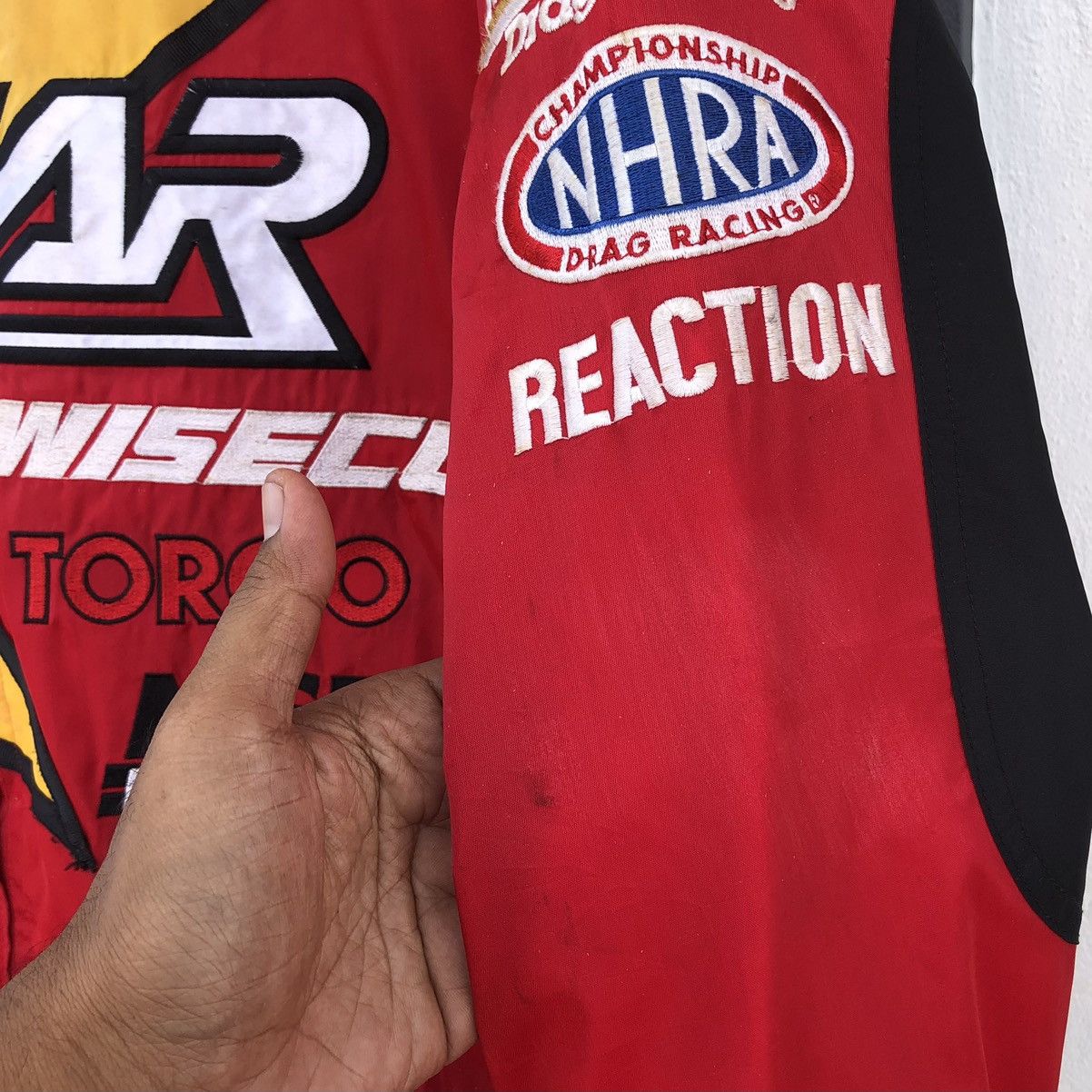Sports Specialties Vintage Star Racing HRA Winston Drag Championship Jacket Size US L / EU 52-54 / 3 - 9 Thumbnail