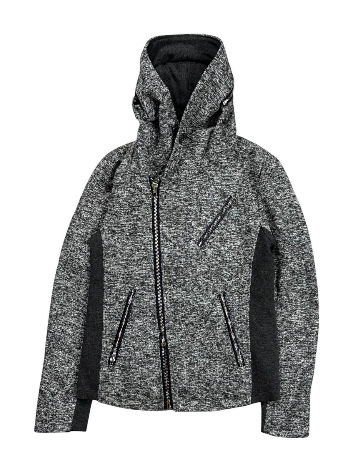 BUFFALO BOBS 2000s Johnny Wolf = Alien Hooded Zip Hoodie Jacket Size US M / EU 48-50 / 2 - 3 Thumbnail