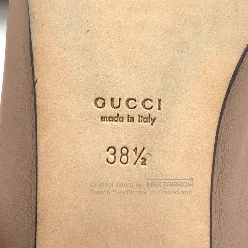 Gucci Gucci Rubber powder bow ballet flat casual shoes Size US 8 / IT 38 - 6 Thumbnail