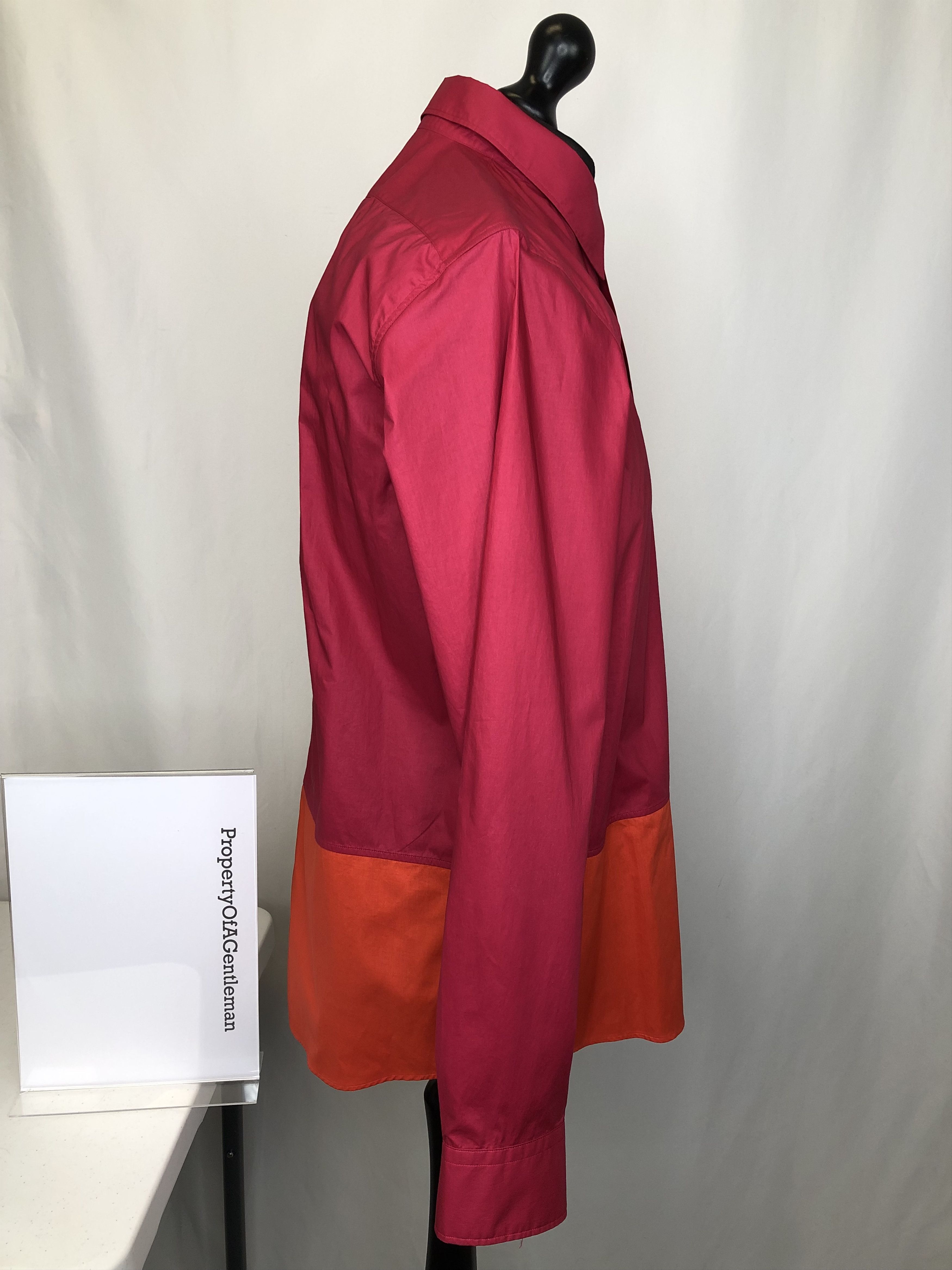 Dries Van Noten Dries Van Noten Colour Block Shirt Size US L / EU 52-54 / 3 - 9 Thumbnail