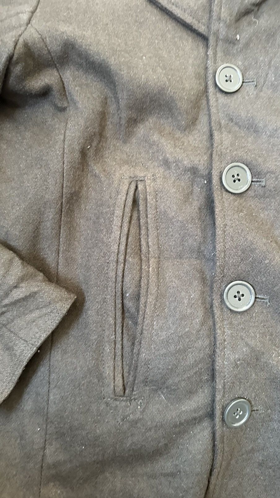 Japanese Brand THE ETBX JAPANESE ARMY JACKET Size 38R - 4 Thumbnail