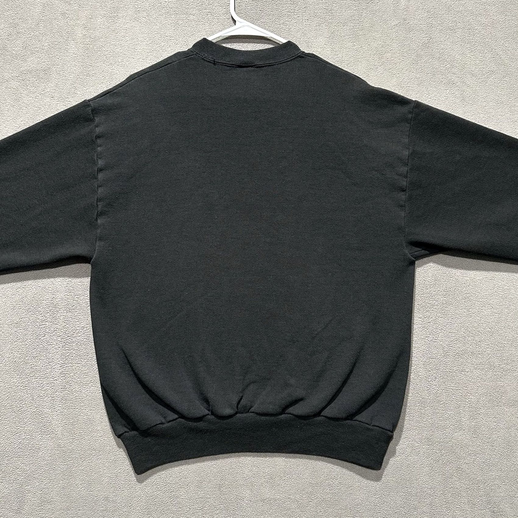 Jerzees VINTAGE Jerzees Sweatshirt Men Large Black Golf Embroidered Crewneck USA Nike Size US L / EU 52-54 / 3 - 2 Thumbnail