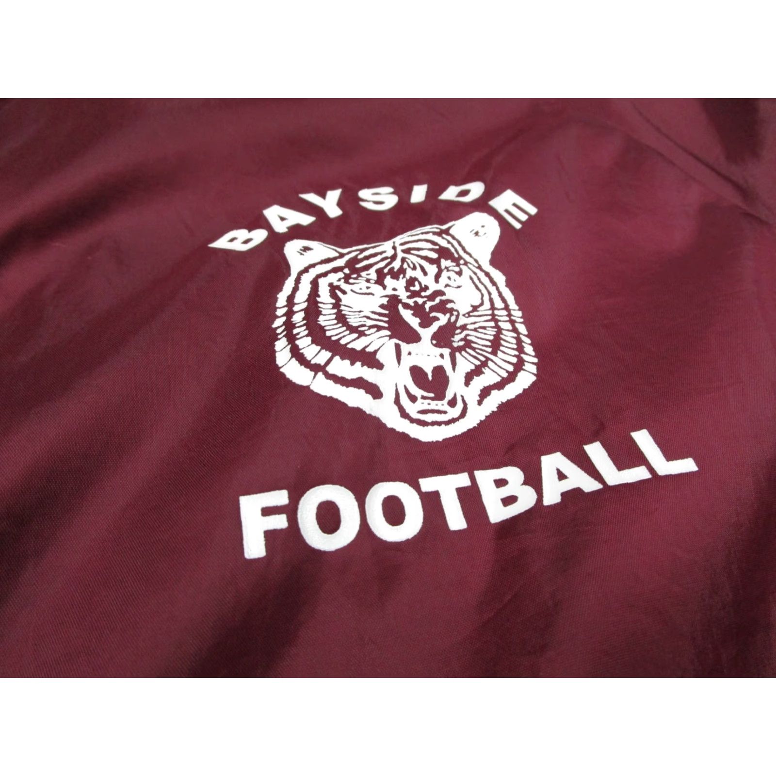 Bell Saved By The Bell Jacket Mens Medium Red Coach Snap Front TV Season 2 Football Size US M / EU 48-50 / 2 - 3 Thumbnail