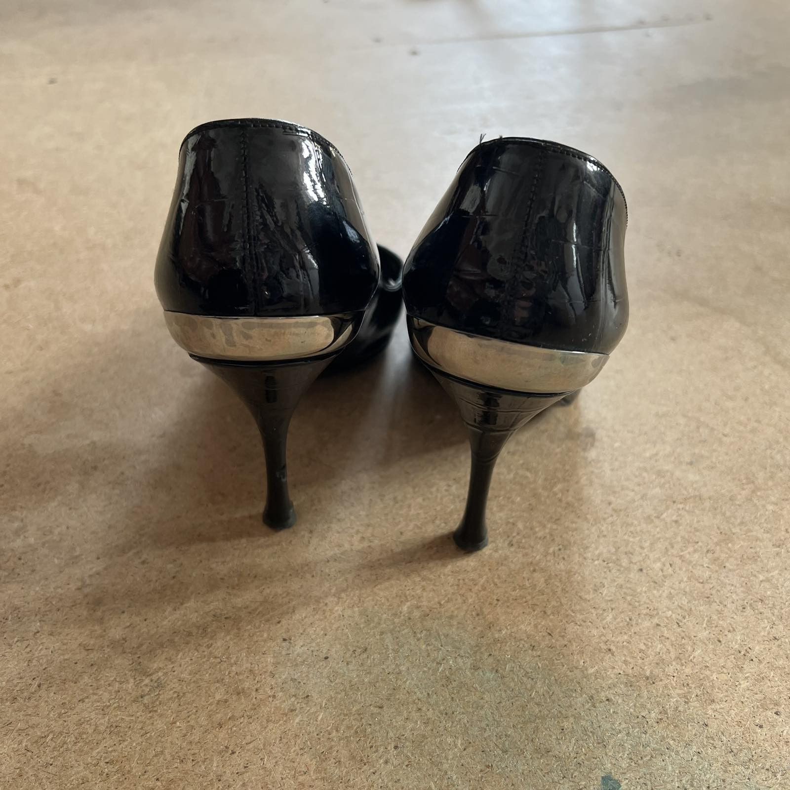 Dolce & Gabbana vintage dolce gabbana rare Black heels Sz 38 Size US 8 / IT 38 - 3 Thumbnail