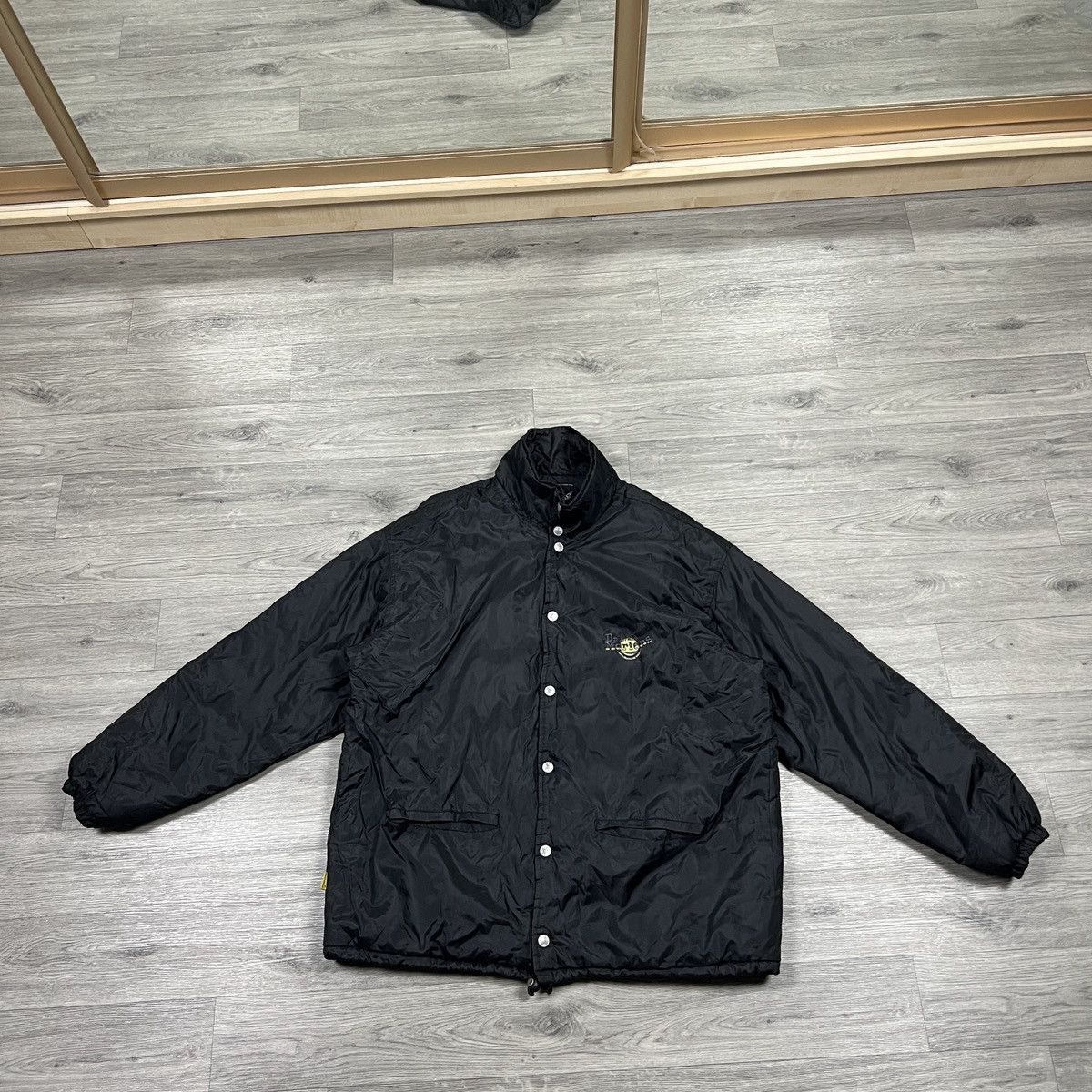 Dr. Martens Vintage Dr. Martens Air Wair Jacket Black Windbreaker Logo Size US L / EU 52-54 / 3 - 5 Thumbnail