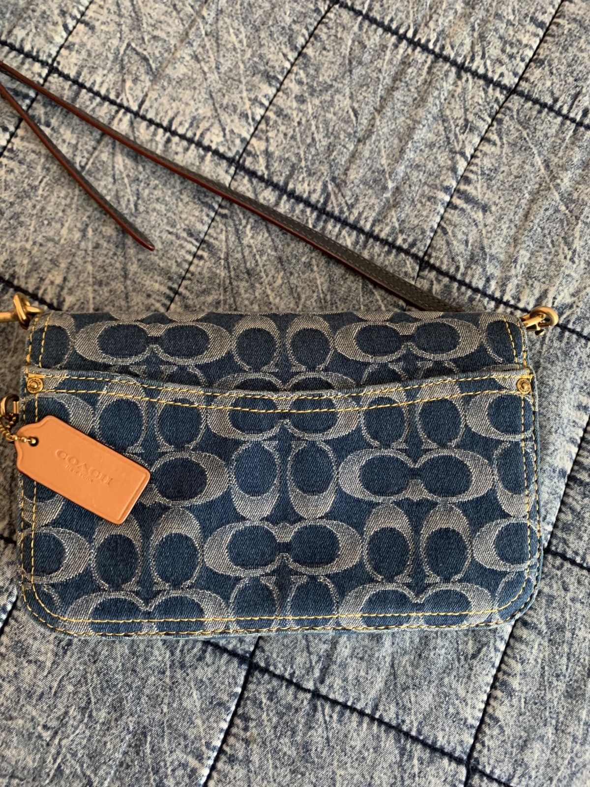 Coach Deadstock blue jesnd denjm y2k coacb crossbody Size ONE SIZE - 10 Thumbnail