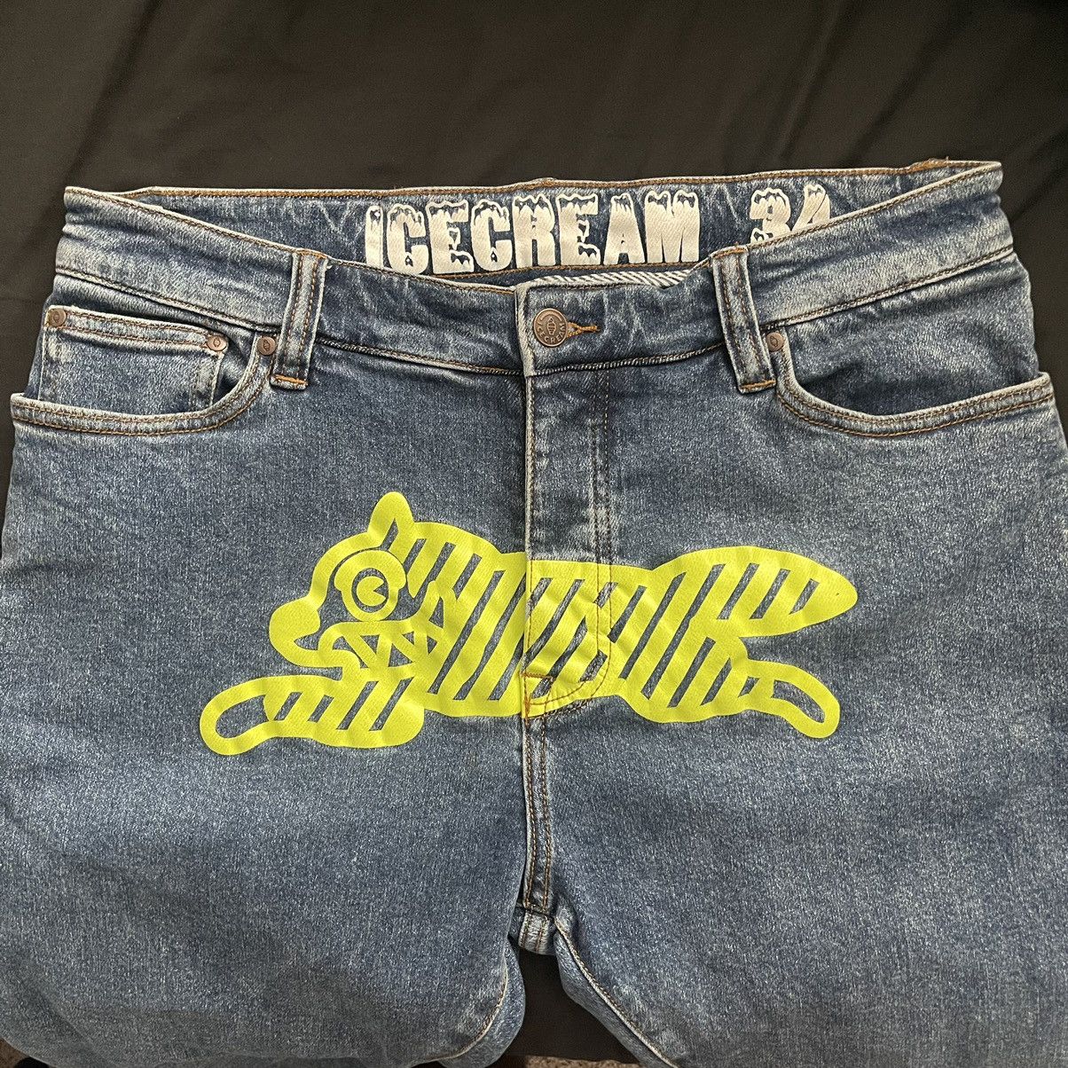 Billionaire Boys Club × Icecream Running Dog Jeans Size US 34 / EU 50 - 3 Thumbnail