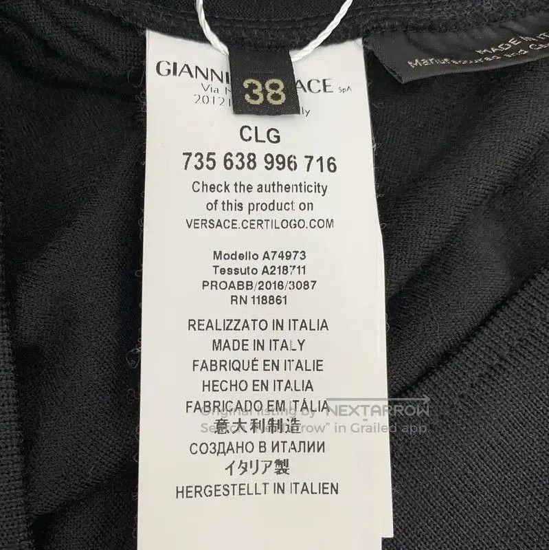 Versace Versace Black Women's Jacket with Hoodie . Size S / US 4 / IT 40 - 7 Thumbnail