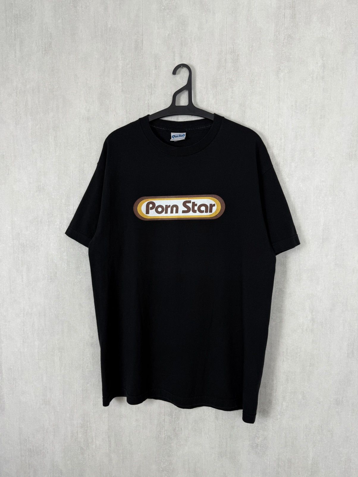 Vintage Porn Star Rare Black T-Shirt Size L