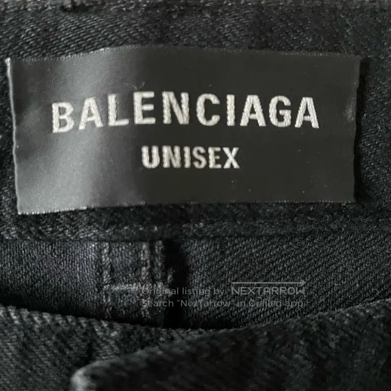 Balenciaga Balenciaga size M Double-Waist Patchwork Distressed Denim Size US 27 - 3 Thumbnail