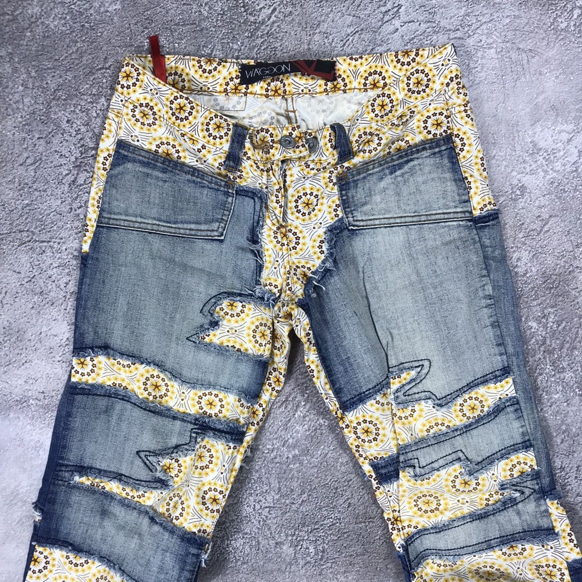 Vintage Vintage 90s Distressed Baggy Jeans Skate Grunge Faded 28 Size 28" / US 6 / IT 42 - 4 Thumbnail
