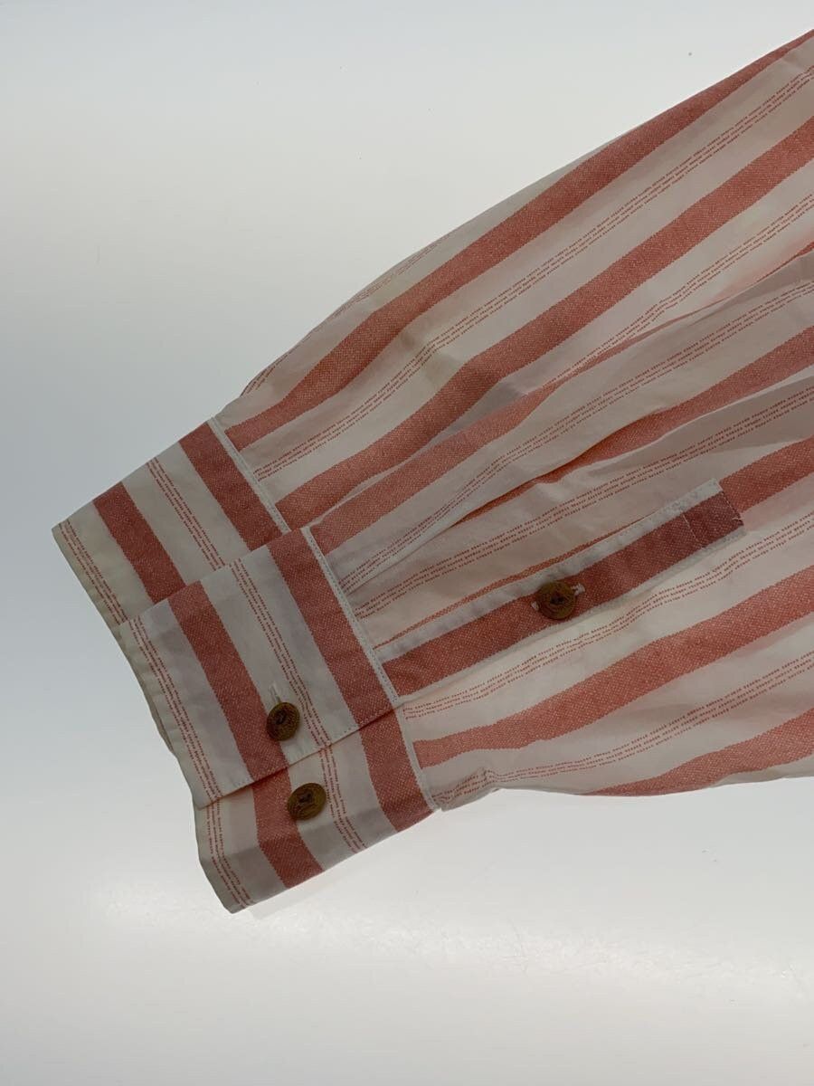 Visvim Pink Cotton Stripe Long Sleeve Shirt Size US S / EU 44-46 / 1 - 6 Thumbnail