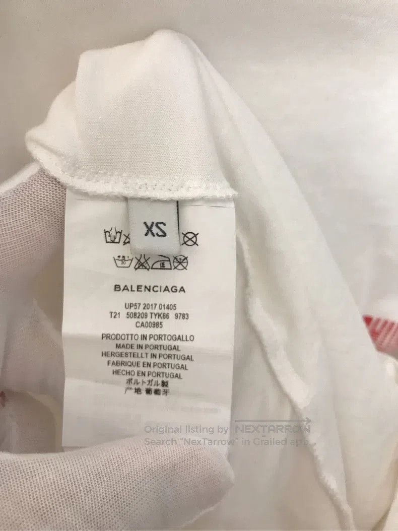 Balenciaga Balenciaga Short Sleeve Size US XS / EU 42 / 0 - 4 Thumbnail
