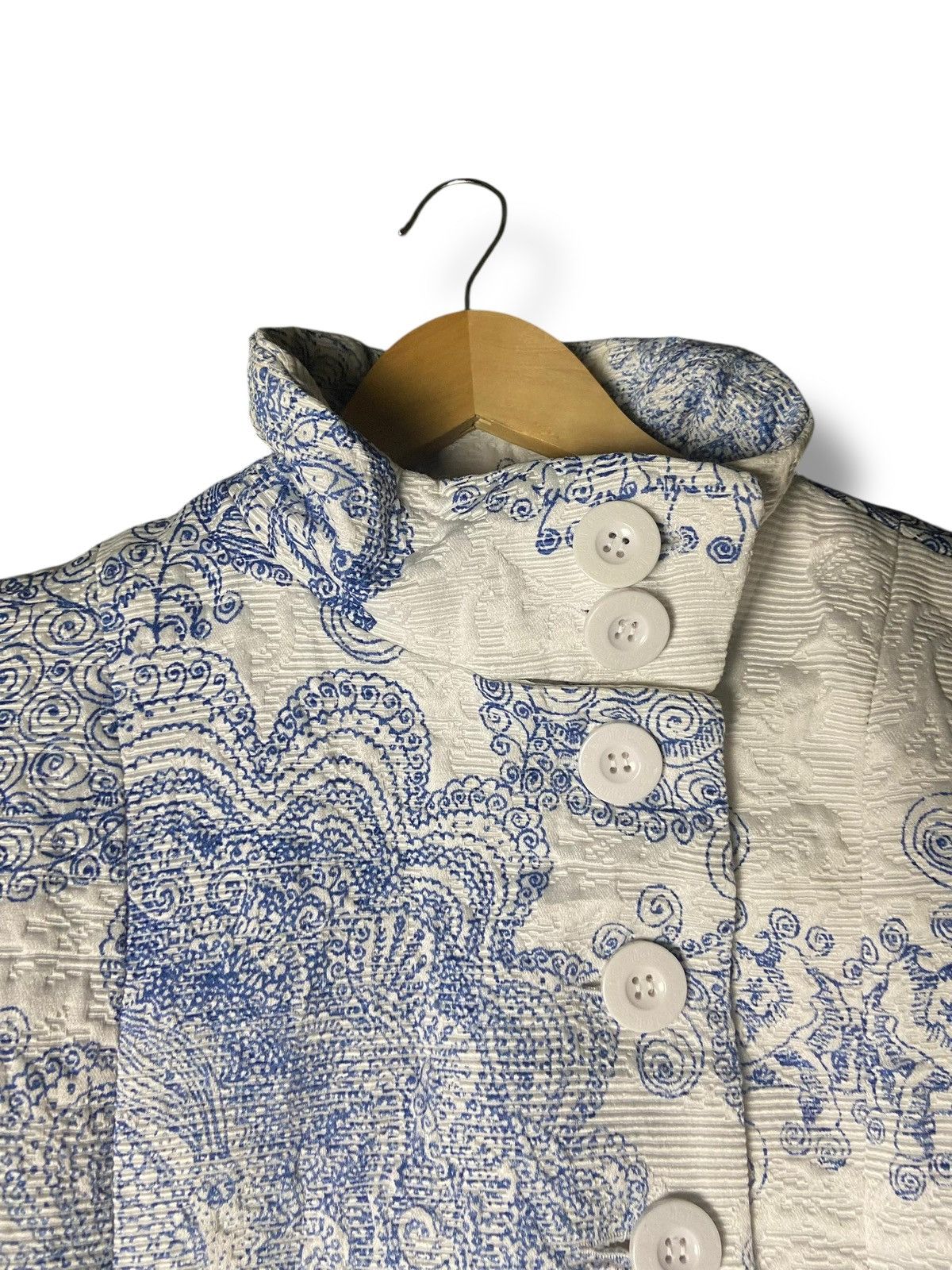 Desigual DESIGUAL All Over Pattern Embroidery Coat (166) Size XS / US 0-2 / IT 36-38 - 14 Thumbnail