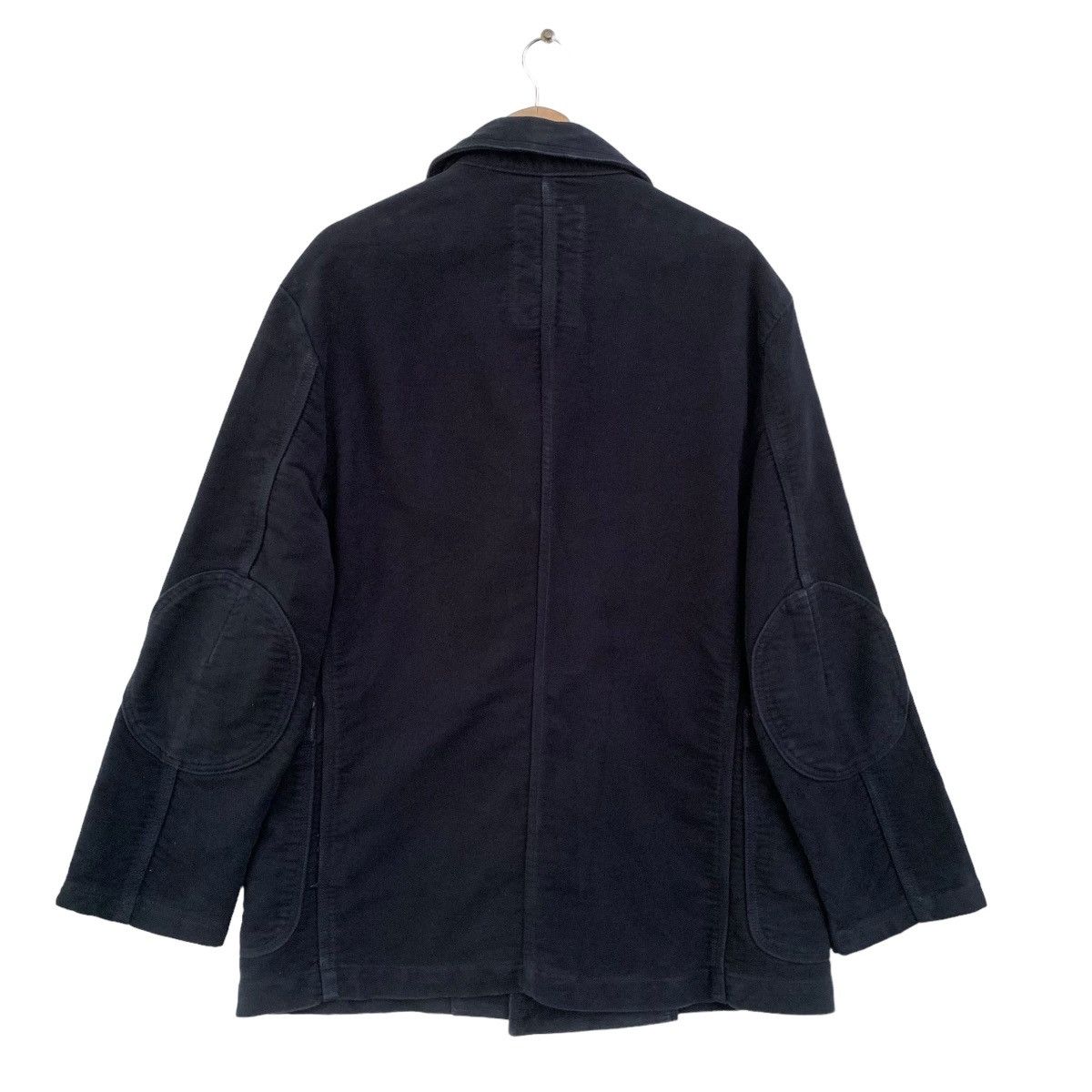Billy Reid × Vintage Bond Peacoat Suede Cotton Copper Rivet Pocket Jacket Size US L / EU 52-54 / 3 - 5 Thumbnail